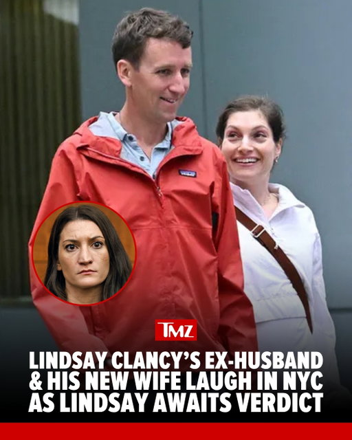 👀 Lindsay Clancy’s ex-husband looks completely unbothered ... laughing and smiling with his new wife ... while Lindsay was dealing with juror drama hundreds of miles away.

📸: Elder Ordonez/Instar Images