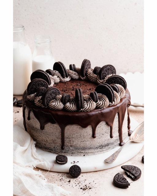 📷 oreo cake for @bluebowlrecipes