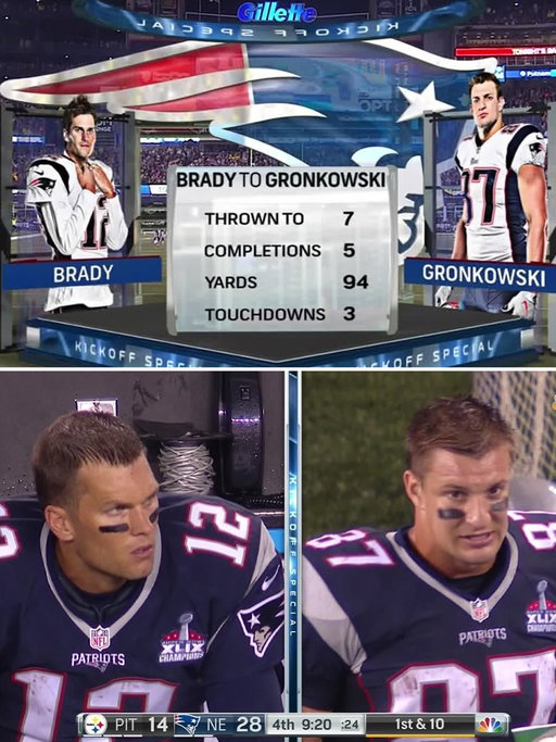 That @TomBrady and @Gronk connection was strong from the jump back in 2015 🤝

NEvsSEA – Wednesday 8:20pm ET on NBC/Peacock
Stream on @NFLPlus