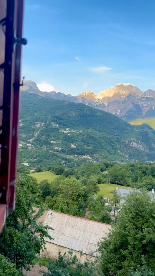 What a privilege it is to look at your window and see THIS

#albania #albanianalps #travel #mountians #scenic