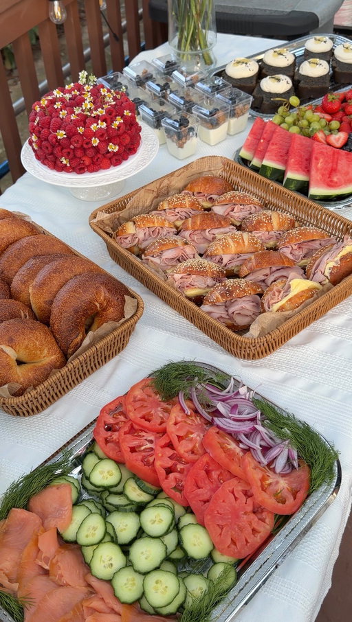 Successfully baked everything for my friend’s baby shower thanks to @meta + @meta.ai !!

Comment “recipe” to receive the full recipe to everything I made via DM! the full detailed recipes are also on my website 🔗 linked in bio!

#MetaPartner #babyshower #brunch