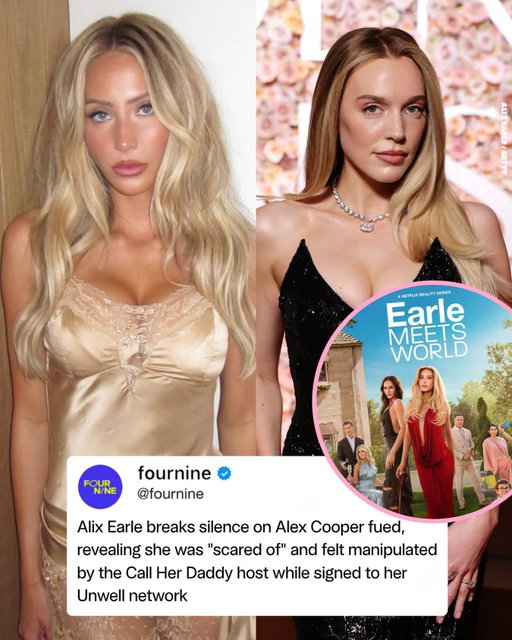 The Alex Cooper and Alix Earle feud finally has an origin story 👀

In the season finale of her new Netflix series Earle Meets World, Alix Earle broke her silence on the fallout with Alex Cooper, revealing she stayed quiet for so long because she was “scared of” the Call Her Daddy host. Alix’s podcast, Hot Mess, was signed to Cooper’s Unwell Network back in 2023 before being dropped in early 2025 - something Alix says she “found out... through the media.”