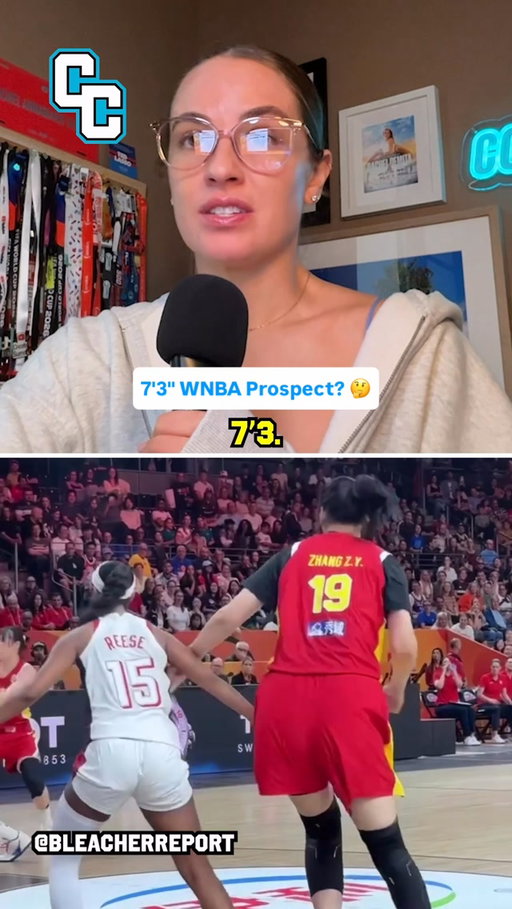 If Zhang Ziyu gets the right coaching she could make a WNBA roster