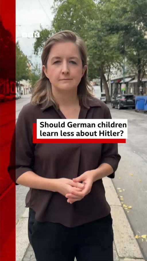 The far-right Alternative für Deutschland party (AfD) is polling way ahead of other parties in the eastern region of Saxony-Anhalt before state elections on 6 September.

It describes German memory culture, in its manifesto, as a "guilt complex".

It is a claim that is deeply divisive in a country where facing up to Nazi crimes has long been seen as the nation's moral anchor.

Other parties won't go into coalition with the AfD, which is classed as right-wing extremist in several states, including Saxony-Anhalt since 2023.

The AfD has consistently rejected allegations of extremism or comparisons to National Socialism.

Tap the link in @BBCNews’s to read more from our reporter in Saxony-Anhalt. 

#BBCNews