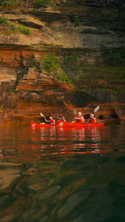 It does not get much better than this. 
Once in a lifetime opportunity at the Apostle Islands #travelwi