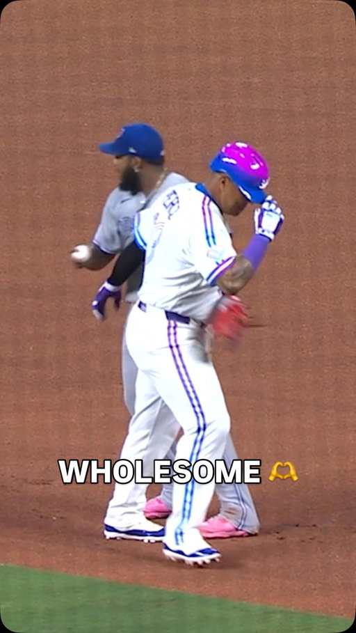 Ending the double play with a HUG 💙