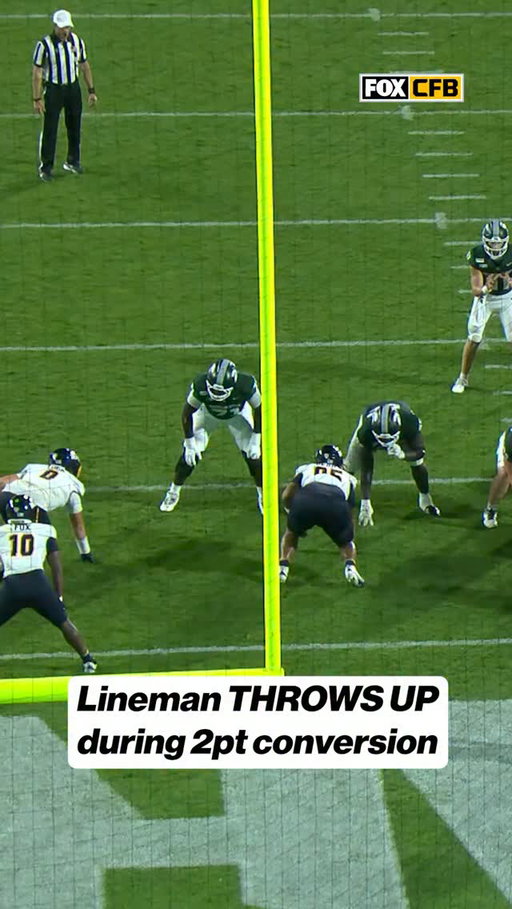 That’s one way to stop the pass rush