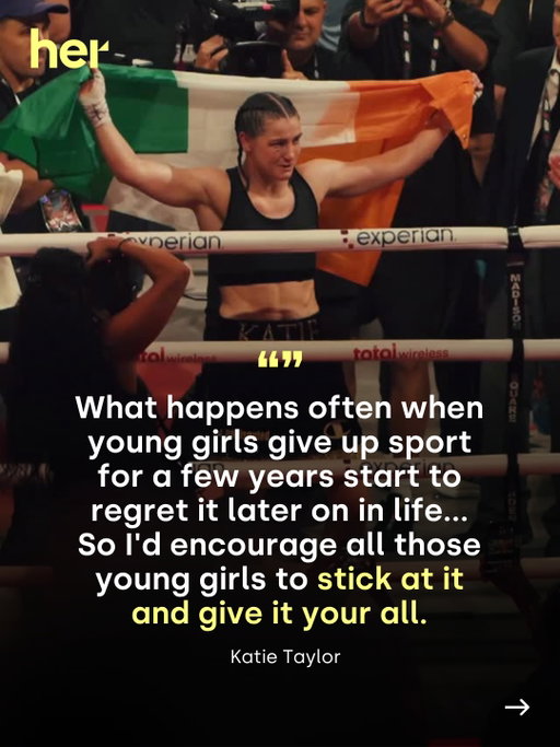 Ahead of her historic retirement fight, we’re looking back on some words of wisdom Katie Taylor shared with us at the launch of her guilt-free soda brand, Fizzique.

Katie Taylor emphasises the importance of female role models in sport, and how lucky we are in Ireland to have so many 😍⁠

Katie spoke to us recently at the launch of Ireland’s next-gen soda. High in fibre, infused with magnesium and Vitamin D, low in sugar and free from artificial sweeteners, it’s the guilt-free fizz that supports every body.⁠ ⁠

#katietaylor #boxing #ireland