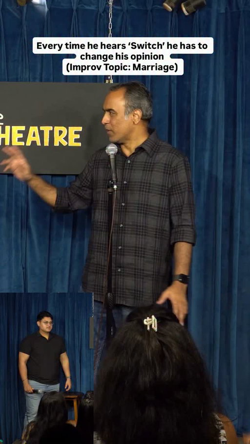 Marriage. Improv Game. Switch 

#standupcomedy #comedy #fun #standup #improv