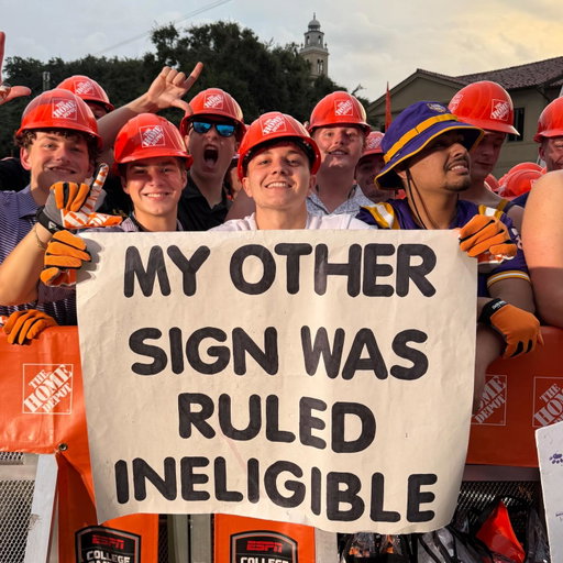 Baton Rouge understood the assignment 🪧