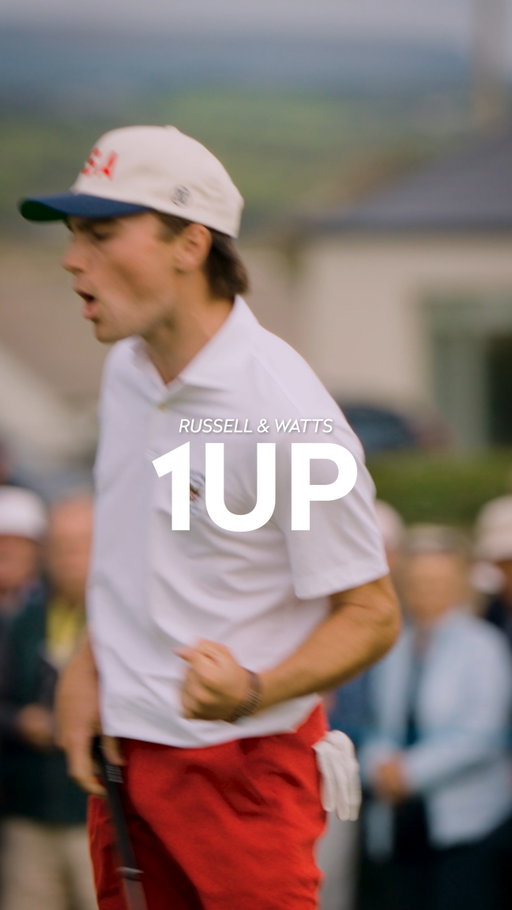 It's golf, the Walker Cup way.