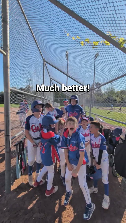 Cubbies are fired up!!! 

It's an elimination game and they are ready to protect the den!!!