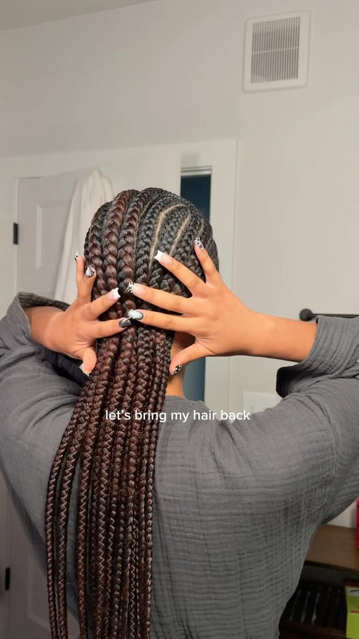 miss can never keep a hairstyle for too long