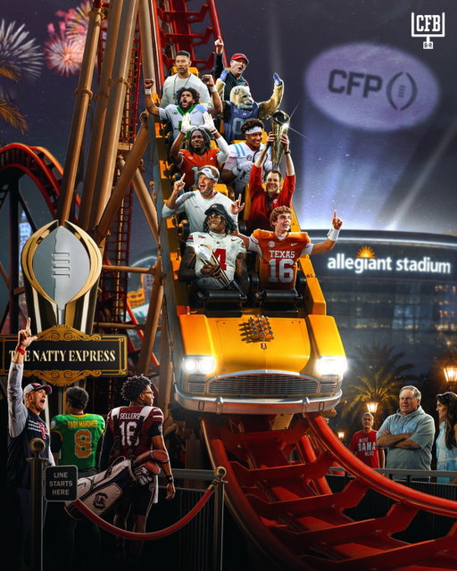 The race to the National Championship is ON 🏁

Who will be crowned champion? 🏆

#cfb #collegefootball #ncaafootball #cfp #football