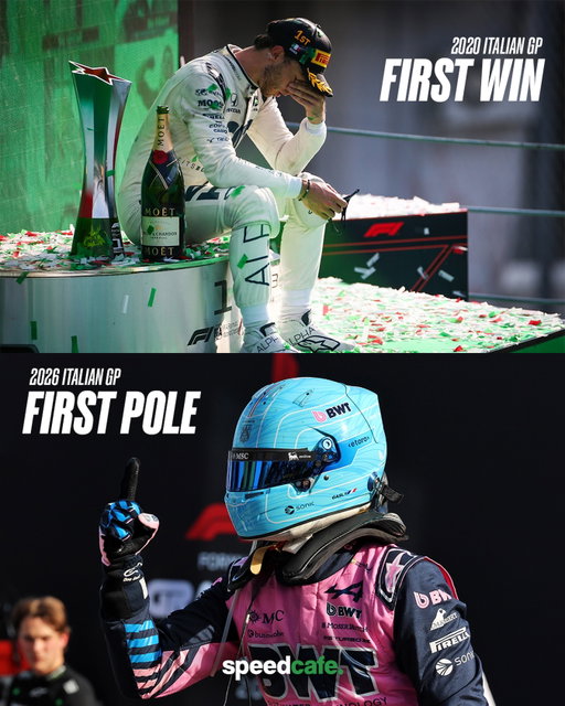 Monza + Gasly = 🪎

Monza will forever have a special place in Pierre Gasly’s Heart, being home to his first pole and victory in Formula 1.

#Speedcafe #ItalianGp #Gasly
