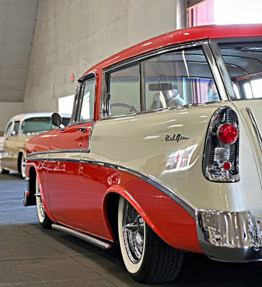 @ventura_nationals 
My favorite show 🤌🏻
.
#chevy #chevrolet #1956chevy #chevynomad #belair
