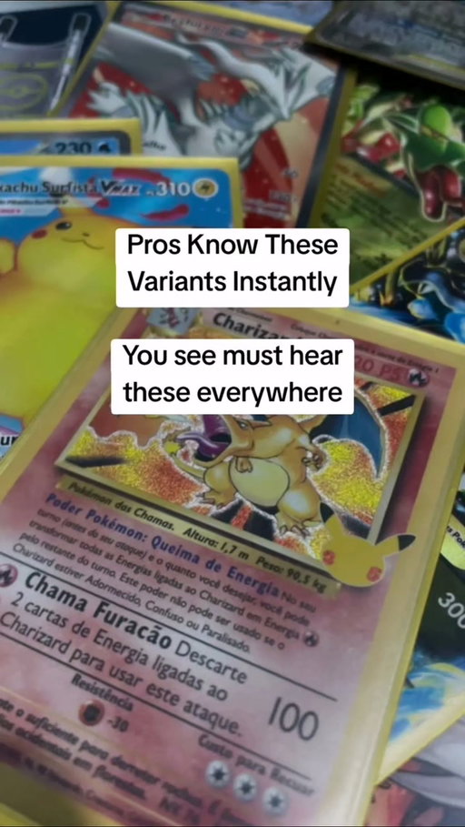 These are the variants you will spot at every table. Know them all and you are set.

#pokemoncollector #pokemoncollection #pokemontips  #tcgpokemon #ad 