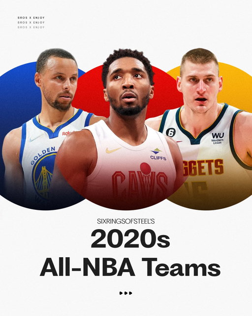 We’re past the halfway point of the decade 👀 Here’s @mattgeist_ NBA All-Decade Team so far 🏀

#nba #basketball #sports