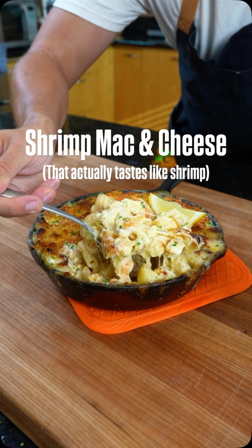Step aside, Larry 🦞 

Detailed recipe is on Provecho!
🔗 Link in bio

#shrimpmacncheese #macandcheese #shrimp #recipe