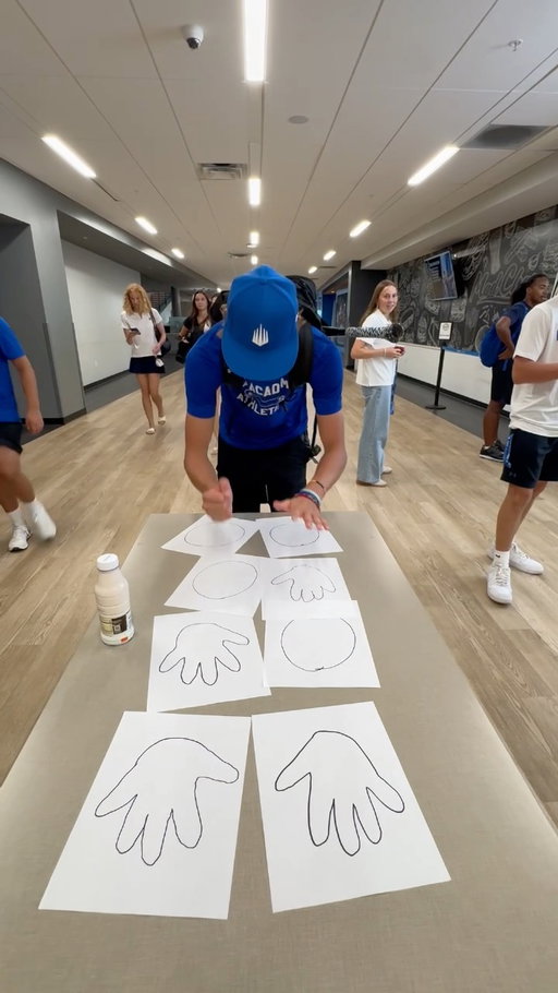 Putting coordination to the test ✋😂

Student-athletes took on the hand-matching trend, and it was harder than it looked! 👀