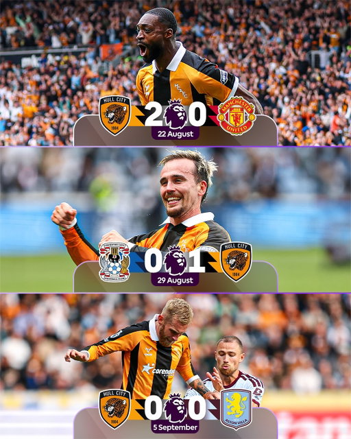 Still unbeaten ✅
Yet to concede a goal ✅

@hullcity are enjoying a fine start to the season 💪