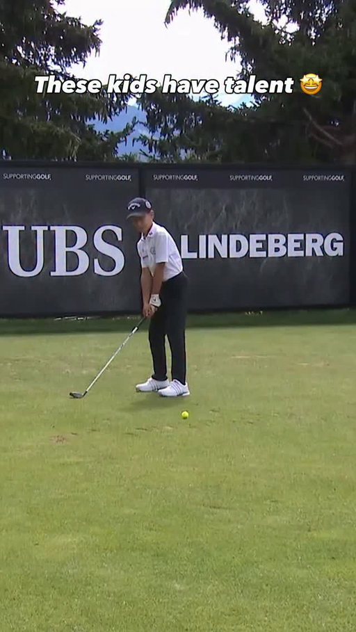 The best of the Beat the Pro on the 8th today at Crans-sur-Sierre ⭐️
#OEM2026