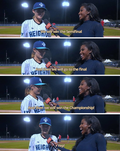What a night for Emi Saiki. 😮‍💨