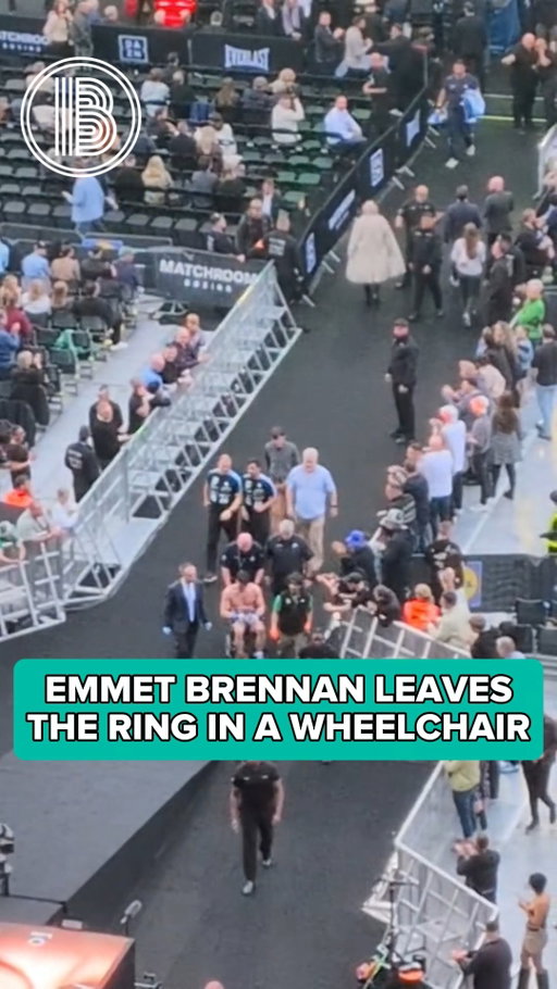 It was gutting to see Dublin's Emmet Brennan leave the wheelchair after losing by knockout to Taylor Bevan on the Katie Taylor undercard. 

Brennan showed incredible bravery to get up from four different kockdowns, and realistically the fight should have been stopped before the knockout punch in the 6th round. 

Boxing can be a brutal sport - we hope Emmet makes a quick recovery.