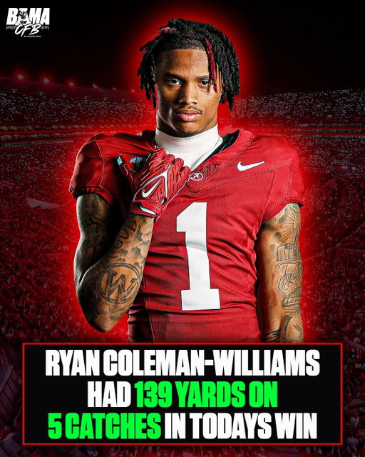 Hollywood is back😈

Ryan Coleman-Williams had a great season opener putting up 139 yards on 5 catches and being active on special teams with a big return to set up great field position. 

He’s been slandered for over a year, comes out and drops a pass then immediately locks in and balls out instead of letting it affect his play. Can’t wait to see how this season goes for Ryan. Gonna be special.
