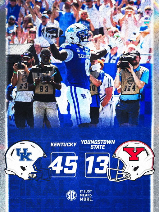 CATS COME OUT ON 🔝

Most points scored in a season opener since 2021 😼

@ukfootball x #ITJustMeansMore