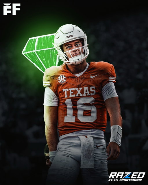 Texas star QB Arch Manning was SHARP in the season opener vs. Texas State, connecting with WR Cam Coleman for two touchdowns in his Longhorn debut 🤘

Arch Manning: 
🔸20/27 PASSING
🔸305 PASS YDS 
🔸4 TD/1 INT 
🔸74.0 CMP % 

Cam Coleman: 
🔸3 REC 
🔸70 REC YDS 
🔸2 REC TD 
🔸23.3 YPC 

(🎥: ESPN)