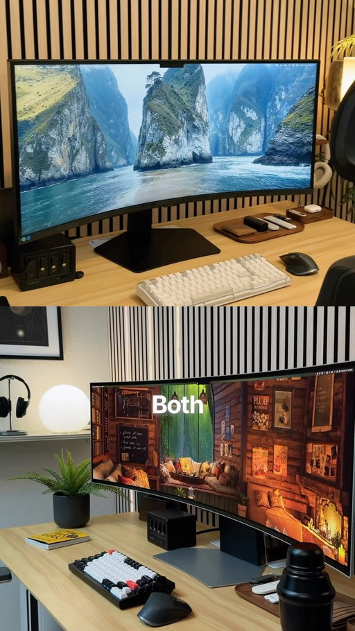 Two ultrawide monitors. Two completely different experiences. 👀

I’ve spent time using both the Samsung Odyssey G9 and the ViewFinity S85TH, and they’re built for two very different setups.

The G9 gives you maximum screen real estate and immersion, while the S85TH gives me the perfect balance of size, resolution, and functionality for my everyday workflow.

Which one are you choosing for your setup? 👇🏾

#SamsungMonitor #UltrawideMonitor #DeskSetup #TechSetup #ProductivitySetup