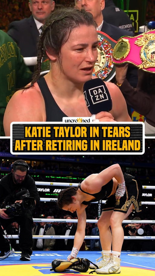 A storybook ending for Katie Taylor. One of the greatest careers of all time concludes in perfect fashion 👑🇮🇪 #TaylorPili