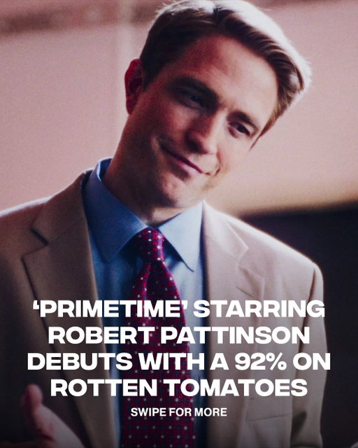 Robert Pattinson’s ‘PRIMETIME’ debuted with a 92% critics score on Rotten Tomatoes after premiering at the Venice Film Festival premiere.

The A24 film stars Pattinson as Chris Hansen and follows his attempt to make television history in 2006.