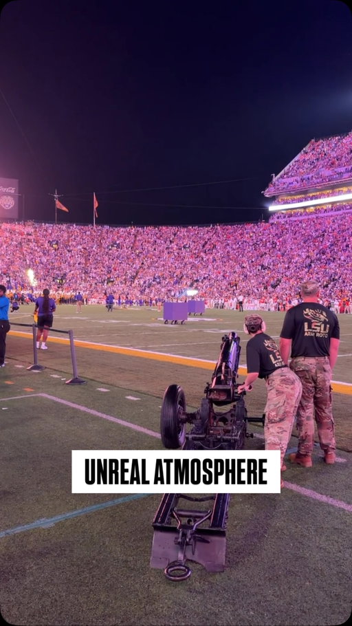 There’s nothing like a night game in Baton Rouge…