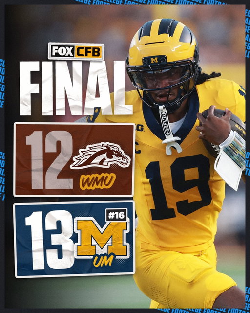 MICHIGAN WINS IT ON A HAIL MARY 🤯

The Wolverines pull off the miracle on the final play!