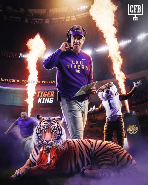 🚨 LSU BEGINS THE LANE KIFFIN ERA BEATING CLEMSON BY 41 POINTS, 51-10

⭐ Sam Leavitt: 230 PASS YDS, 113 RUSH YDS, 3 TOTAL TD
⭐ Dilin Jones: 23 CAR, 113 YDS, 3 TD
⭐ Winston Watkins Jr.: 7 REC, 110 YDS, 1 TD