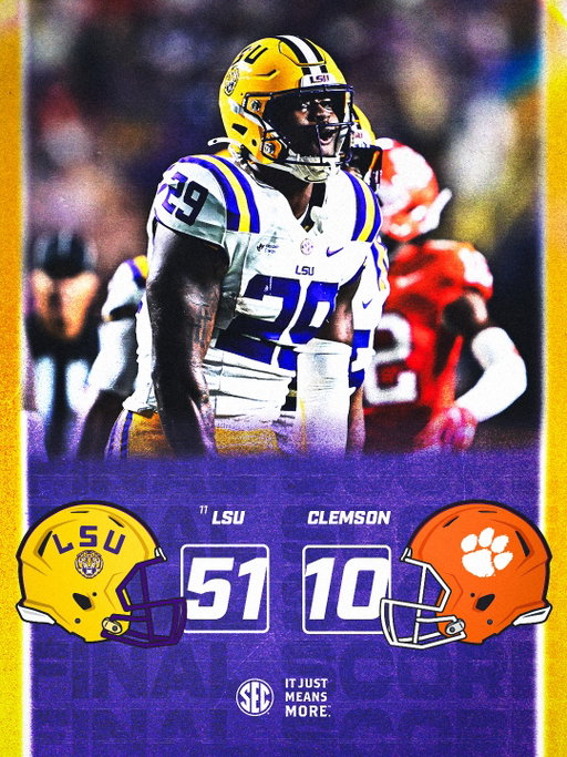 Welcome to Death Valley. 👋

@LSUfootball x #ItJustMeansMore