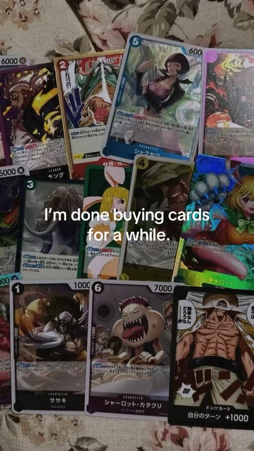 Every One Piece collector knows this feeling
#onepiece #ad #cards #onepiecetcg #collection