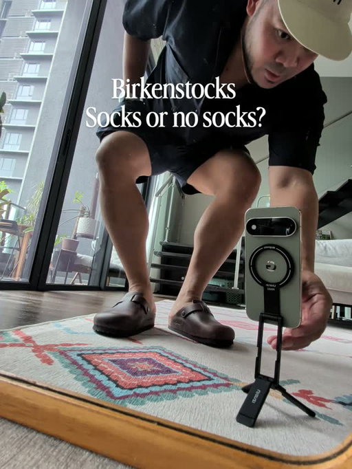 Saw the Birkenstock Boston on IG and loved the way they look. Do you wear these with socks or without socks? #birkenstock #birkenstockboston #googlepixel11pro #googlepixel 
📷 Google Pixel 11 Pro