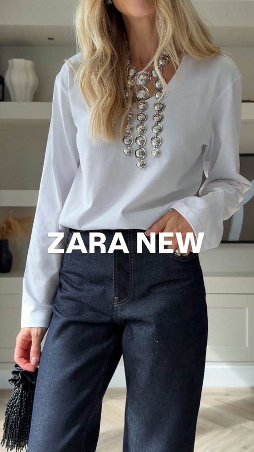 The last Zara outfit is my favourite 👖🤍 What’s yours?

I’ve been looking for the best new in Zara pieces for my autumn outfits, and I predict navy trousers, knitwear and indigo denim jeans are going to be everywhere this season. Along with the humble white T-shirt - whether that’s a fitted short sleeve or long sleeve basic.

Everything is linked on my LTK here 👉🏼 https://liketk.it/6mDfT or comment ZARA and I’ll send the links + sizing straight to your DMs