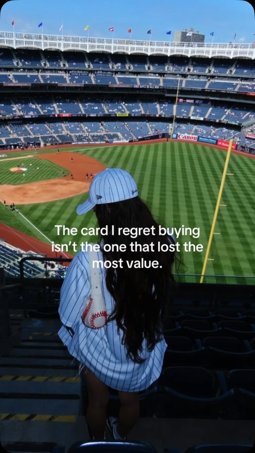 The card wasn’t the problem. The reason I bought it was. 😭

#baseballcards #mlbcards #ad #baseball #psa