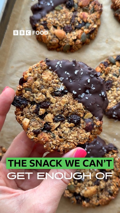 Our current snack obsession: @emmapetersen’s granola cookies 🍪

Crunchy, chewy, and loaded with slow-release energy. These do more than your average cookie✨

Follow @bbcfood for more healthy snack ideas

Find the recipe through the link in our bio or search for ‘granola cookies’ on bbc.co.uk/food