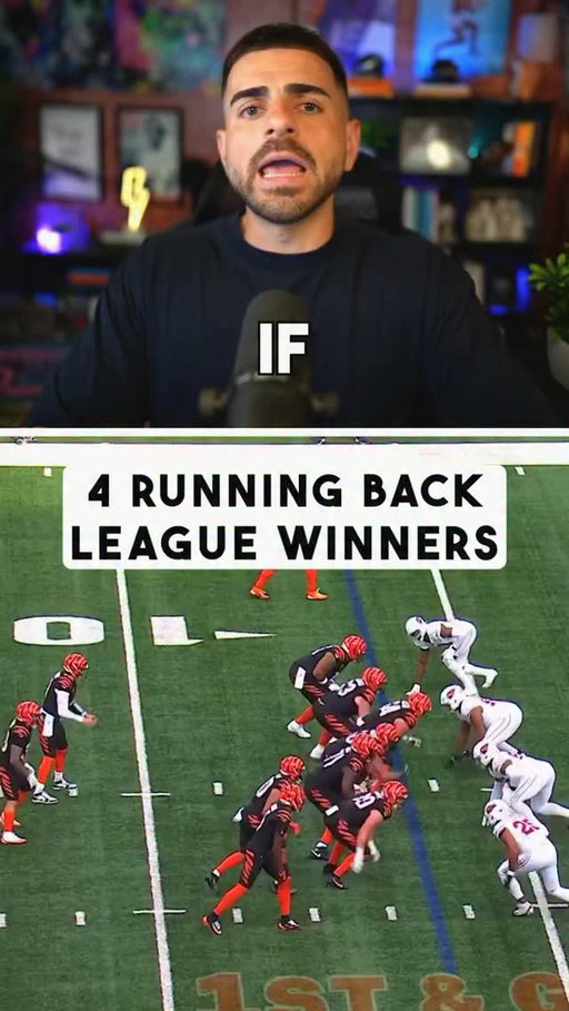 If you drafted these 4 running backs, you should probably win your league 

#fantasyfootball