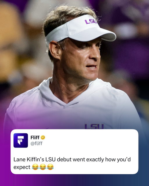 The Lane Kiffin era at LSU is already pure entertainment 😭

He really couldn’t have scripted a better debut 😂