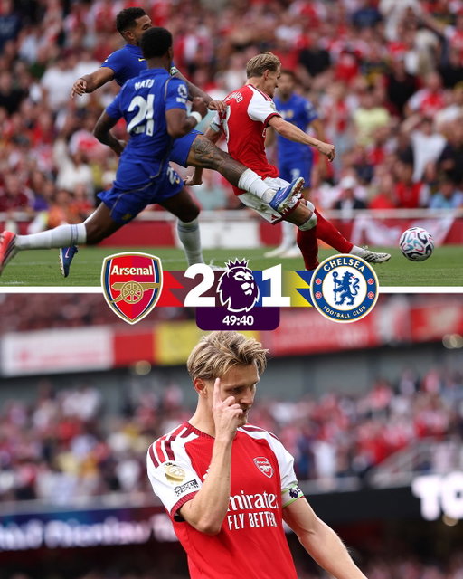 Arsenal have turned it around 🔃

Kai Havertz with the leveller, Martin Odegaard puts them ahead 👊