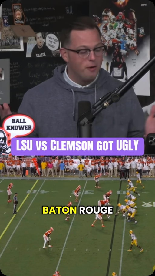 LSU really good… Clemson really bad. #collegefootball
