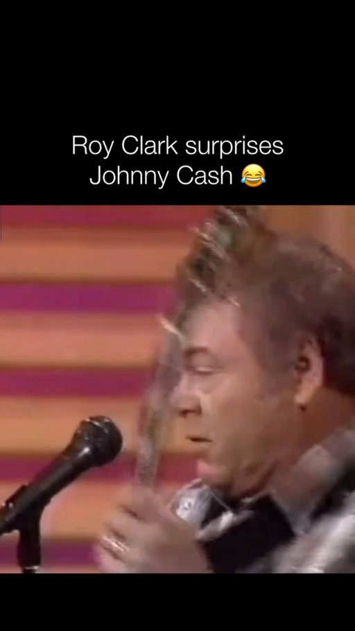🤠 Roy Clark once managed to surprise even Johnny Cash with a guitar trick that was equal parts comedy and incredible musicianship. During a performance of “Folsom Prison Blues,” Clark laid his guitar flat and used a drinking glass as a slide, producing a solo so unexpected that the normally stone-faced Johnny Cash couldn’t help but laugh. 

That moment perfectly captured what made Roy Clark special. He could make an audience laugh while simultaneously reminding everyone that he was an extraordinary guitarist, banjo player and multi-instrumentalist. Clark and Cash also performed together at the Tennessee State Prison in 1974, making their friendship and musical chemistry part of country music history.