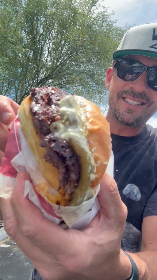 The hype is real.

Drove out to Wickenburg to try La Hamburguesa from Capital Farms, and I can confidently say this burger lives up to every bit of buzz it’s been getting.

What surprised me most is how close it actually is. Most Phoenix folks talk about Wickenburg like it’s a full-blown road trip, but it’s an easy drive and well worth it for a burger this good.

Capital Farms isn’t just a burger spot—it’s a butcher shop and ranch-to-table operation built around their Arizona-raised Corriente beef. Their cattle are grass-fed and grain-finished, and you can buy everything from steaks and roasts to ground beef, jerky, and burger patties right from their shop in Wickenburg.

As for La Hamburguesa?

The combination of the jalapeño smash patty, roasted green chile, Oaxaca cheese, green chile aioli, and a toasted Noble Bread bun absolutely works. The spice level was right in my wheelhouse, the cheese was ridiculously creamy, and every bite had that perfect balance of heat, richness, and texture.

I’ve eaten a lot of burgers around Arizona, and this is one I’ll be thinking about for a while.

Have you made the trip to Capital Farms yet?

#CapitalFarms #wizardofza #chzburger #ArizonaEats #AZFoodie