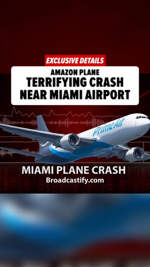🚨 An Amazon cargo plane crashed at Miami International Airport Sunday ... leaving the jet stretched across a roadway as flames and thick black smoke poured from the wreckage.

Exclusive details at the link in bio 🔗

🔊 Broadcastify